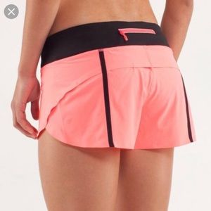 Lululemon Speed Short: Naked Seam